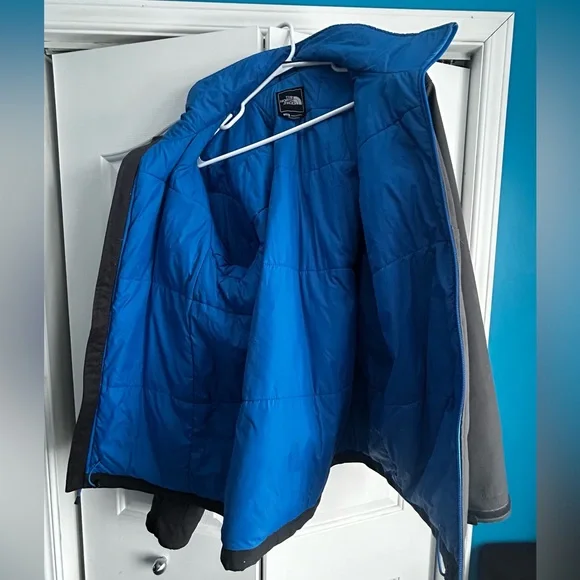 The North Face Black Jacket with Blue Highlights - Picture 7 of 14